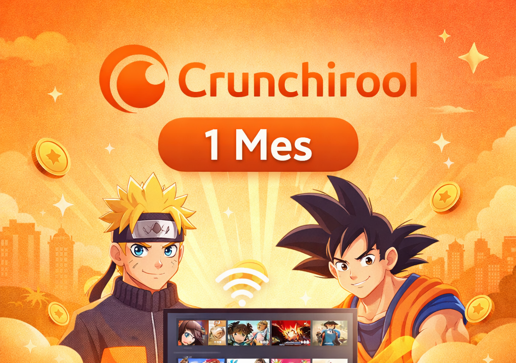 Crunchyroll perfil 1 mes